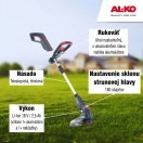 AKU vyžínač GT 1825 SET AL-KO 