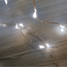 LED svetelná reťaz - studená biela ML 80/WH 7,9m