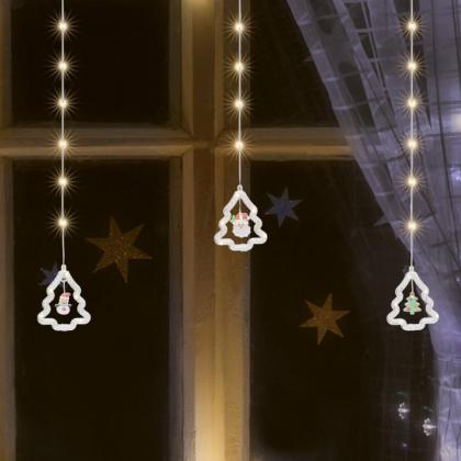 Svetelný záves, vianočný stromček KAF110WW