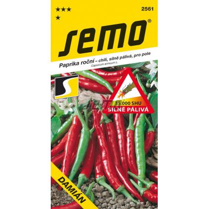 Paprika ročná – štipľavá DAMIÁN 0,4g 