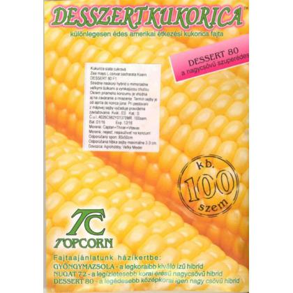 Kukurica cukrová – neskorá – Dessert R78 F1, 100 sem.