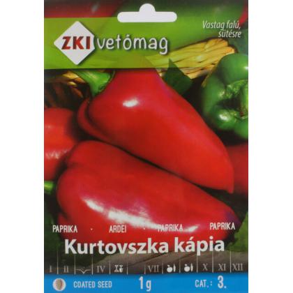  Paprika ročná Kurtovszka kápia 1g