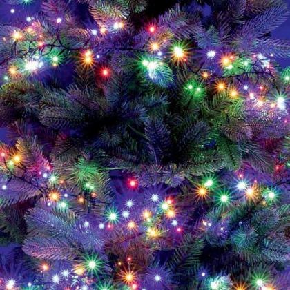 LED cluster svetelná reťaz- farebná LC 768/M 7,5m