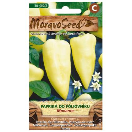 Paprika ročná do fóliovníku - Monanta 30s