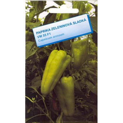 Paprika na rýchlenie sladká, VM 55 F1, 100 sem.