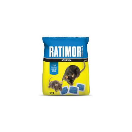 RATIMOR mäkká návnada brodifacoum 120 g 