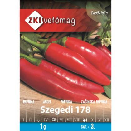 Paprika koreninová štiplavá – Szegedi 178, 1g