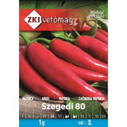 Paprika koreninová sladká – Szegedi 80, 1g