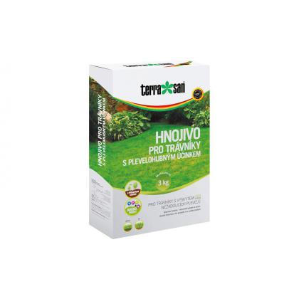 TERRASAN hnojivo na trávu + herbicid 3 kg