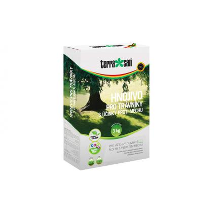 TERRASAN hnojivo na trávu + proti machu 3kg