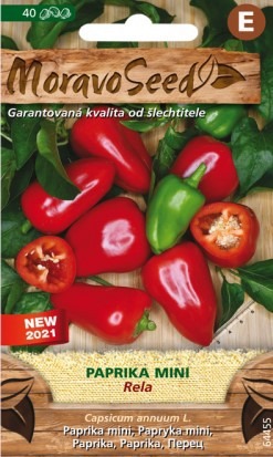  Paprika zeleninová mini Rela -40s