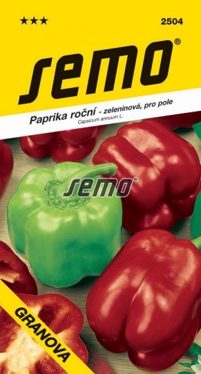 Paprika ročná – sladká GRANOVA 0,5g