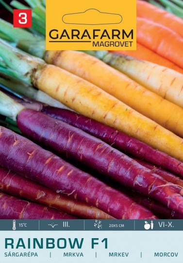 Mrkva Rainbow F1 0,3g