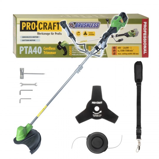 Aku krovinorez Procraft PTA40 /bez aku/