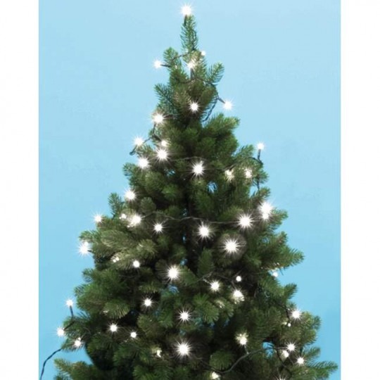 LED svetelná reťaz - studená biela KII 200/WH 16m