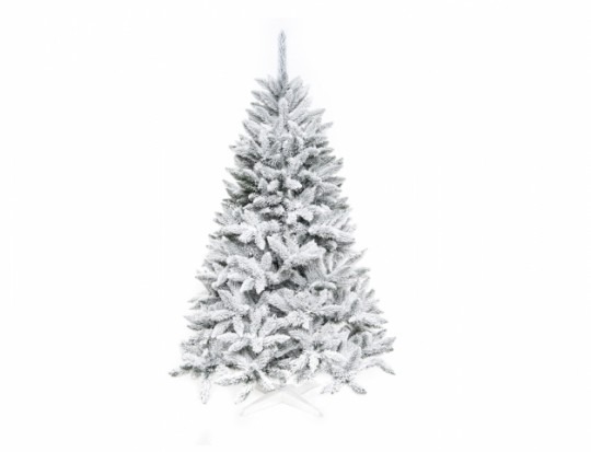 Umelý vianočný stromček SMREK zasnežený 160cm