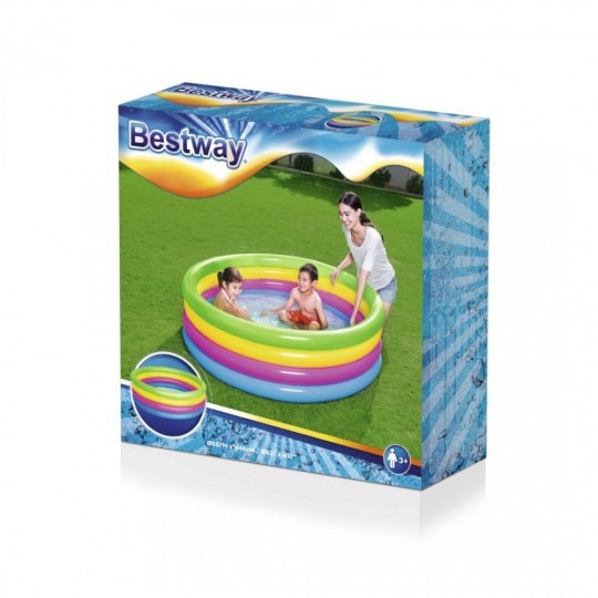 Detský bazénik Bestway 51117, Rainbow,157x46 cm