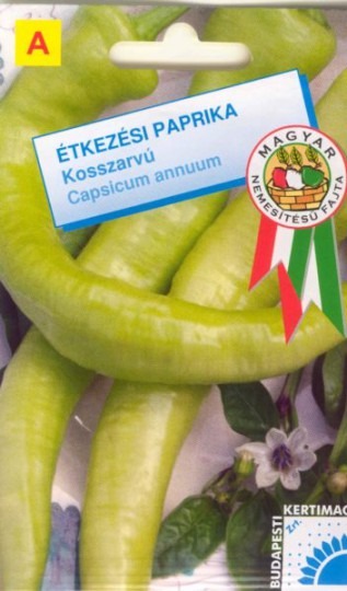 Paprika baraní roh (zelená) sladká – Szentesi zöld kosszarvú, 50 sem.