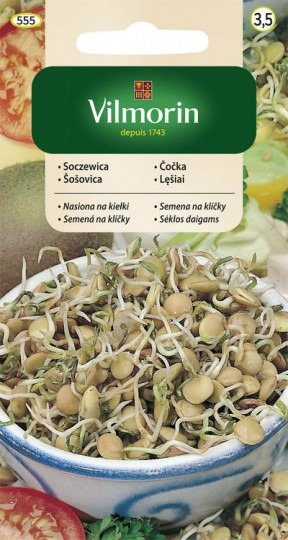 SEV-555 Šošovica na klíčky - 20g