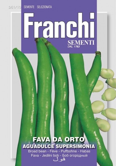 Bôb záhradný AGUADULCE SUPERSIMONIA 50g