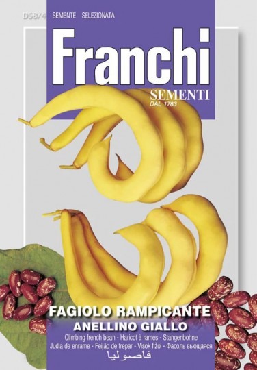 Fazuľa ťahavá ANELLINO GIALLO 25g