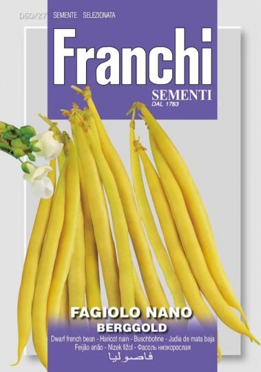 Fazuľa nízka BERGGOLD 180g