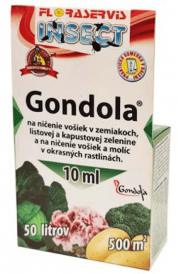 Gondola 10ml - na vošky a molice 