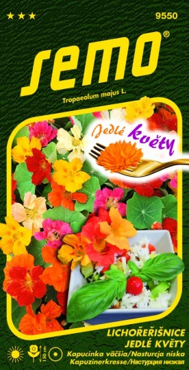 Kapucínka väčšia- Jedlé kvety 2g