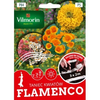Kolekcia semien na pásiku Flamenco 3x2m
