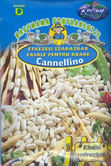 Fazuľa kríčková žltostruká na vylúpanie – Cannelino, 50g