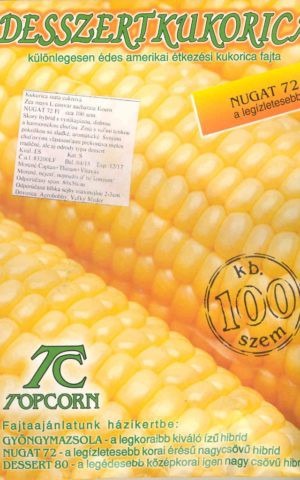 Kukurica cukrová – skorá – Nugat 72 F1, 100 sem.