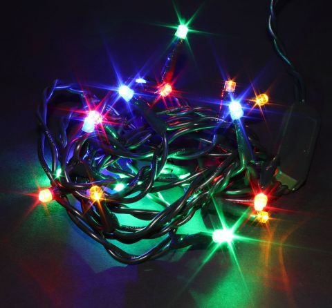 LED svetelná reťaz- farebná 14m LED 208C/M