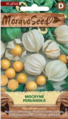 Machovka peruánska (Physalis) žltá