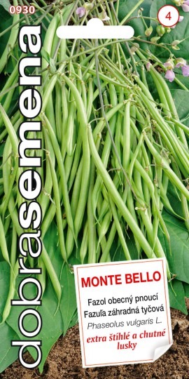 Fazuľa ťahavá MONTE BELLO - 7g