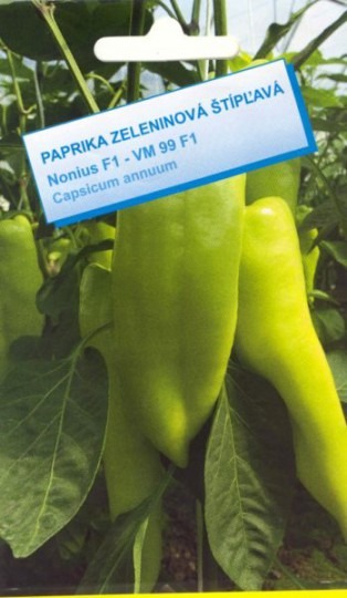 Paprika na rýchlenie štipľavá – Nonius F1 – VM 99 F1, 25s,