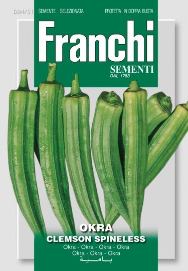 okra CLEMSON SPINELESS 7g