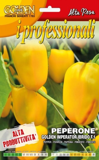 Paprika GOLDEN IMPERATOR F1 - 0,1g