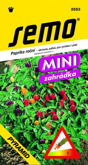  Paprika pálivá PYRAMID - 20s