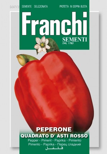 Paprika QUADRATO D´ASTI ROSSO 2g