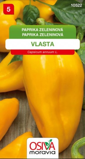 Paprika zeleninová VLASTA 0,5g