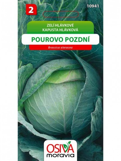 Kapusta hlávková POUROVO POZDNÍ 0,8g