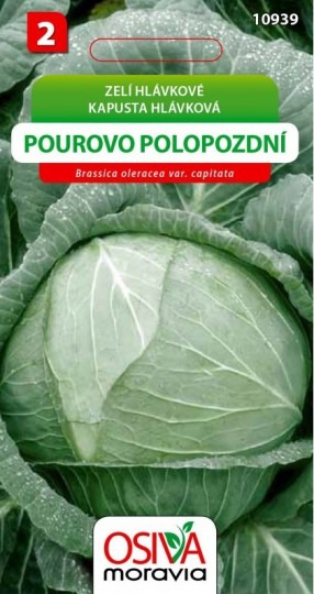 Kapusta hlávková POUROVO POLOPOZDNÍ 0,8g