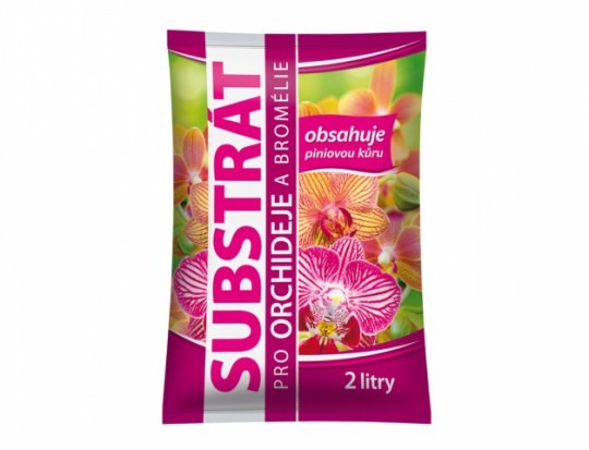 Substrát pre orchideje a bromélie 2l