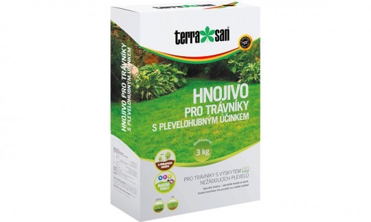 TERRASAN hnojivo na trávu + herbicid 3 kg